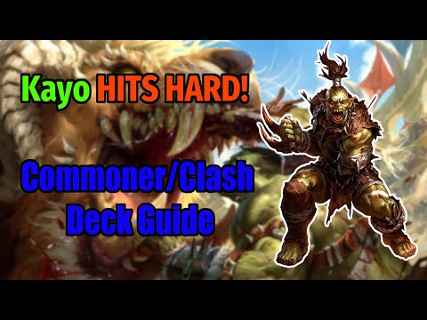Kayo Commoner Deck Tech & Clash Upgrade! | Flesh and Blood TCG