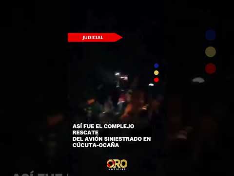 Defensa Civil muestra rescate tras siniestro aéreo | Oro Noticias