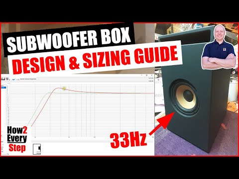 How to Design, Size & Tune a Ported Subwoofer Box in WinISD for Deep Bass: Home Theatre or Car Audio