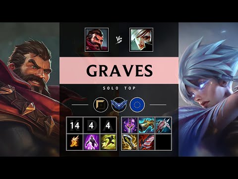 Graves Top vs Riven - EUW Diamond Patch 25.08
