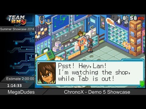 Mega Man Battle Network Chrono X - Demo 5 by Team MegaDudes ~ Summer Showcase 2018 (SS18)