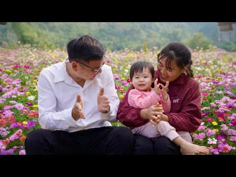 Single mother Tieu Phuong is happy with her small family, a home filled with love