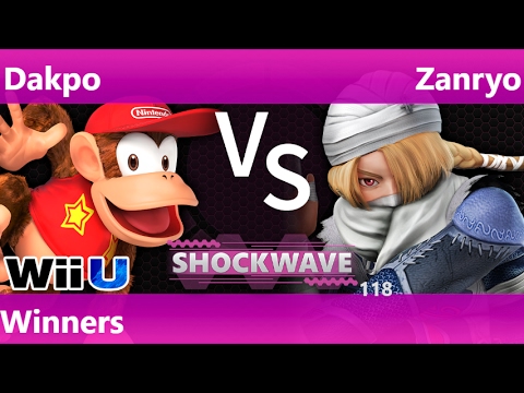 SW 118 - FX | Dakpo (Diddy) vs Zanryo (Sheik) Winners - Smash 4