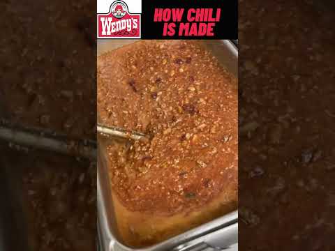 Wendy's How Chili is Made