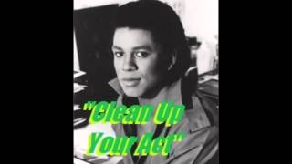 Jermaine Jackson Clean Up Your Act Produced by Preston Glass