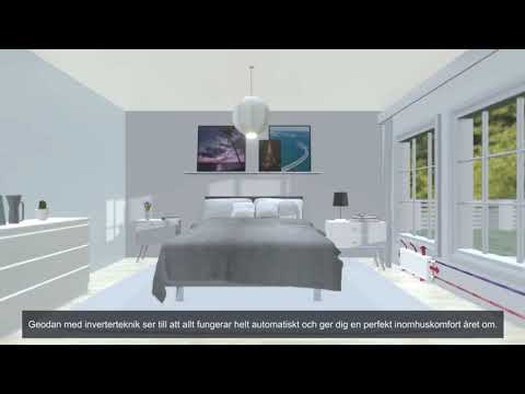 Bergvärmepump Mitsubishi Electric Geodan 11 kW