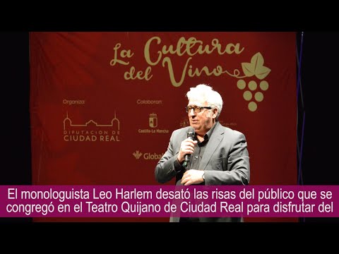 Leo Harlem llena el Quijano para inaugurar ‘La Cultura del Vino’