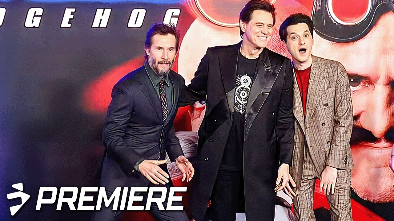 SONIC THE HEDGEHOG 3 Los Angeles Premiere | Keanu Reeves, Jim Carrey