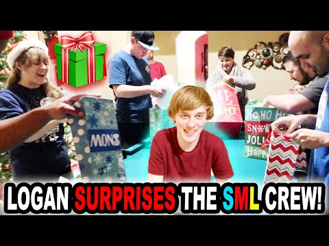 LOGAN SURPRISES THE SML CREW!!!