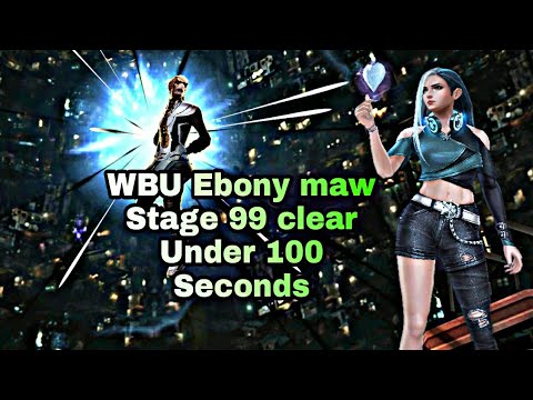 WBU Ebony Maw Stage 99 clear under 100 seconds by Luna - Marvel Future Fight