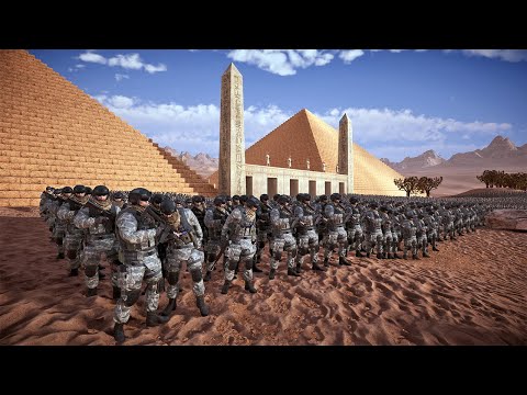 10 000 MODERN SOLDIERS vs 1 000 000 ZOMBIES | Ultimate Epic Battle Simulator 2 | UEBS 2