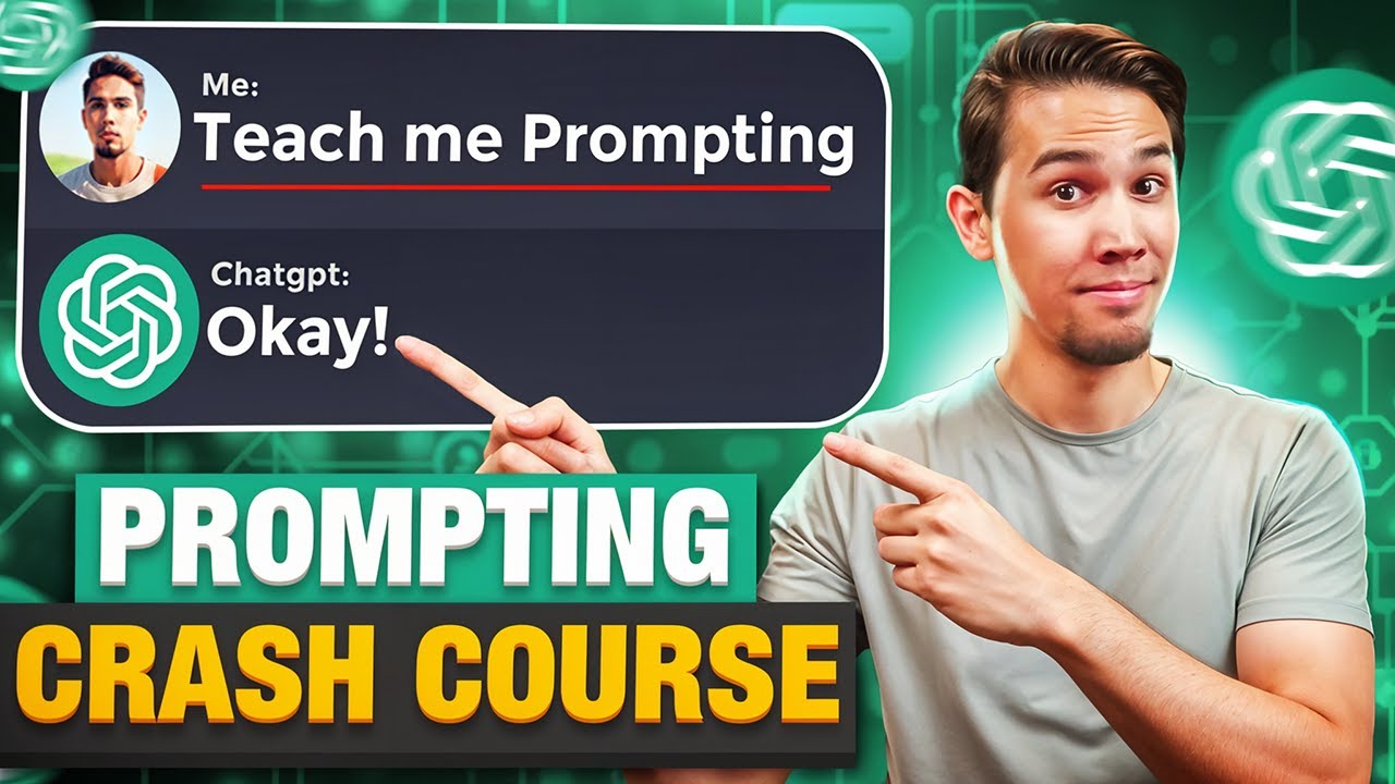 EASIEST Prompt Engineering Course: Learn by PROMPTING!