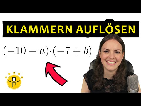 2 KLAMMERN ausmultiplizieren – Klammer mal Klammer auflösen mit x, Terme vereinfachen
