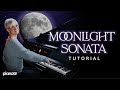 How To Play Moonlight Sonata On The Piano 🎹🌙 + Sheet Music PDF