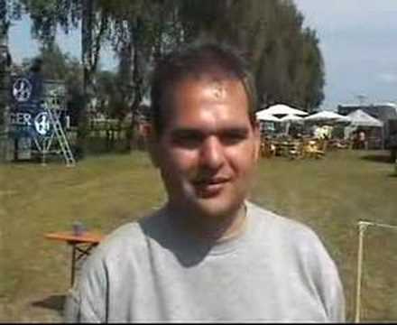 Thann 2007 - Springpferde M Interview Sieger und Sponsor