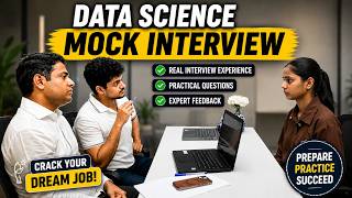 Data Science Mock Interview 2026 | Real Interview Questions & Answers | Python, SQL, ML | Freshers.