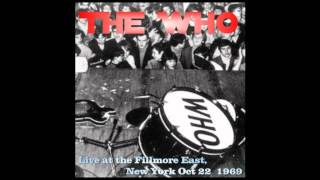 THE WHO   Live at the Fillmore East Oct 22, 1969