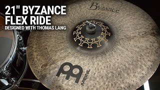 Video thumbnail for Meinl Cymbals - Thomas Lang - 21" Byzance Flex Ride by MEINL Cymbals