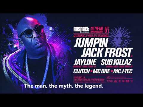 Dancing in Hollywood - Jumping Jack Frost - Respect DNB 19th anniversary