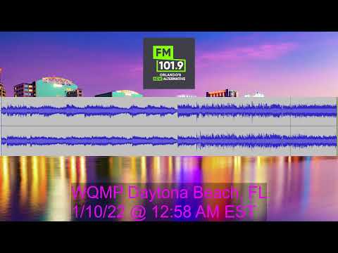 FM 101.9 | WQMP Daytona Beach, FL Legal/TOTH ID (1/10/22)