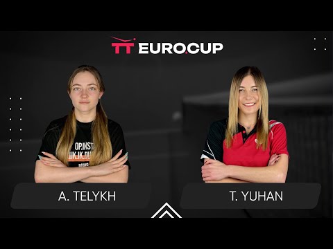 12:25 Anastasiia Telykh  - Tetiana Yuhan 25.08.2024 TT Euro.Cup Ukraine STAR . TABLE 3
