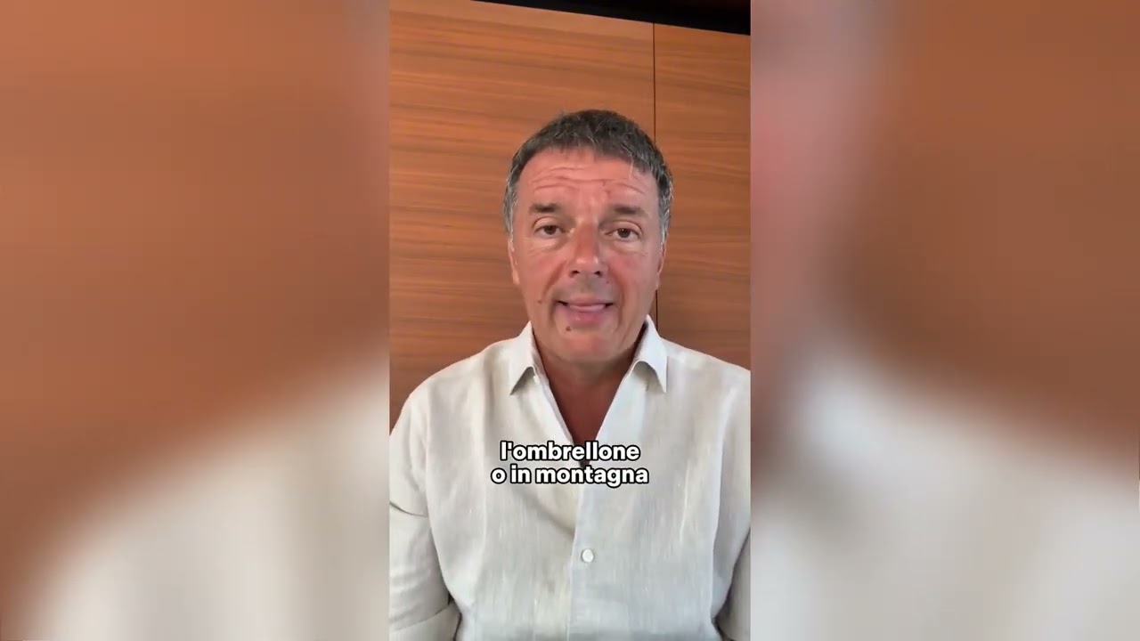 MATTEO RENZI: "FERRAGOSTO DI GHIACCIO, BENE INCONTRO TRUMP-PUTIN, MALE SENZA ZELENSKY"