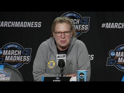 UCLA Cori Close, LSU pregame press conference NCAA womens Sweet-16, Lauren Betts &  Charisma Osborne