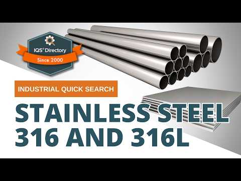 Watch Stainless Steel 316 and 316L: The Complete Guide video