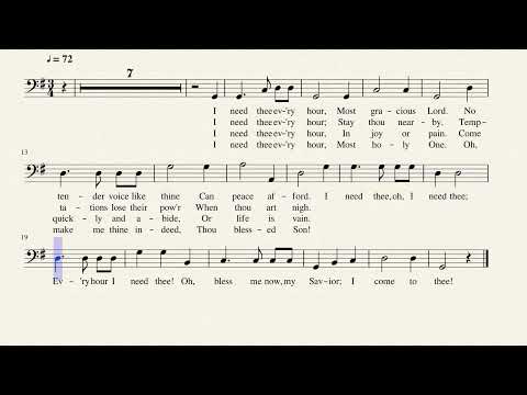 Careço de Jesus | Baixo 🎹