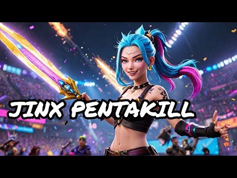 Jinx Pentakill | ARAM LOL HIGHLIGHTS | Jinx Montage 27/100