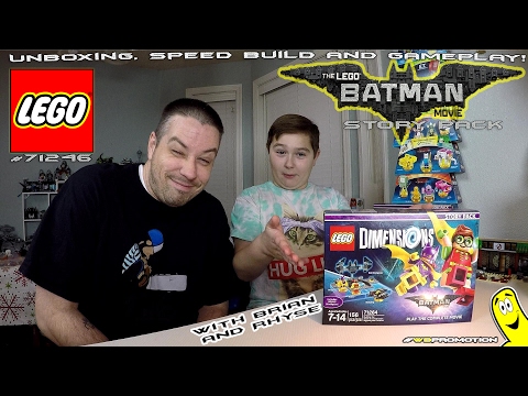 Lego Dimensions: Lego Batman Movie STORY Pack #71264 Unboxing, Speed Build & Gameplay - HTG