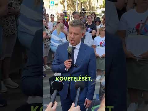 Kifütyülték Magyar Pétert az ellene tüntető szocális dolgozók!👀