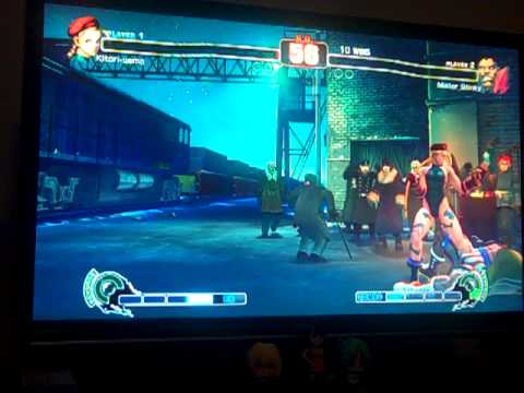 Kitori (Cammy) vs Mister Stinky (Balrog) 3/31/10 [02/04]