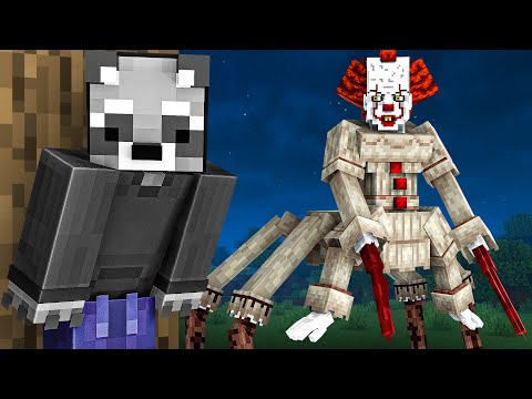 Sobreviví al Payaso IT en Minecraft