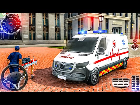 Emergency Ambulance Hospital Simulator 3D - City Ambulance Rescue Simulator - Android GamePlay