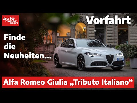 Alfa Romeo Giulia "Tributo Italiano": Wie viel Italien steckt hier drin? | auto motor und sport