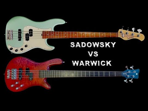Warwick LX4 VS Sadowsky MetroLine - German made PJ fight
