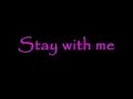 Shakespeare's sister stay lyrics