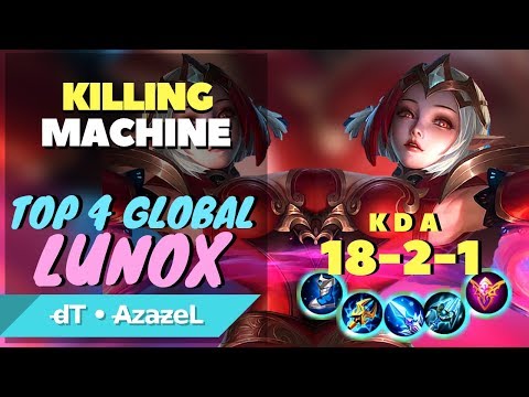 How to Carry with Lunox - Legendary in 6 Minutes [Top 4 Global Lunox]  d̶T • A̶zaz̶eL MOBILE LEGENDS