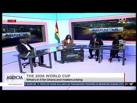 LIVE: Agenda with Beatrice Adu - What does the 2026 FIFA World Cup mean for Ghana? || 28-10-2025