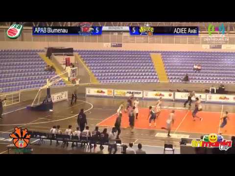 APAB Blumenau vs ADIEE Avaí - Abertura Campeonato Catarinense de Basquete 2019