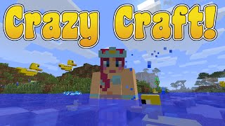 Sunday Morning Adventures! Crazy Craft! Ep.6 Rubber Duckies! | Minecraft | Amy Lee33