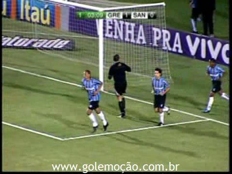 GOL Emoção: Grêmio 2 x 0 Santos - Radio Bandeirantes RS - Brasileiro 2008 29ª rodada