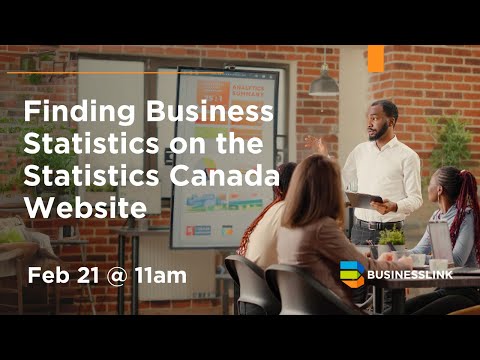 Business Data on Statistics Canada