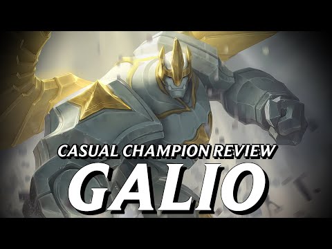 Galio is the most Ironic champion in League of Legends history || Casual Champion Review