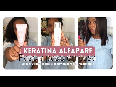 KERATINA ALFAPARF PASO A PASO APLICÁNDOLA EN CASA POR PRIMERA VEZ. #keratin #keratintreatment