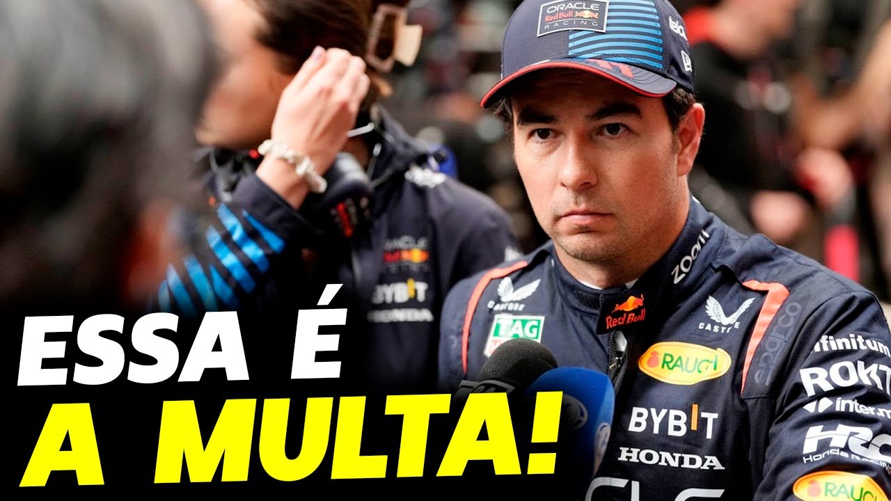 ESSA É A MULTA QUE A RED BULL TERÁ QUE PAGAR PARA QUEBRAR CONTRATO DE PEREZ | FÓRMULA 1 | GP EM CASA