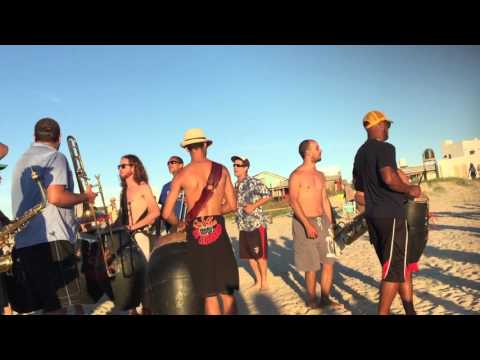 LA VENTOLERA CANDOMBE - Se va la comparsa en vivo Cabo Polonio