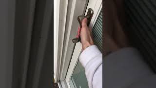 How To Open Any Locked Sliding Door!