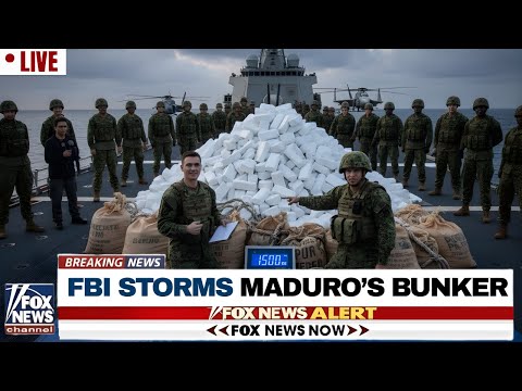 FBI & DEA Raid Maduro's Bunker in Caracas — 15 Tons of Cocaine Found | US Military